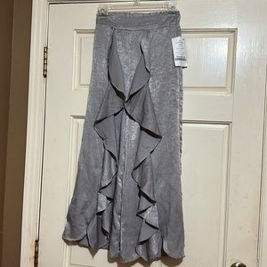 Mia Joy silver dress pants VGUC
